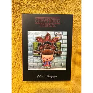 Stranger Things Eleven vs Demogorgon Diorama Figure Loot Crate Exclusive 2017New